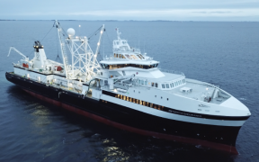 FIRST PURPOSE BUILT KRILL HARVESTING VESSEL LAUNCHED