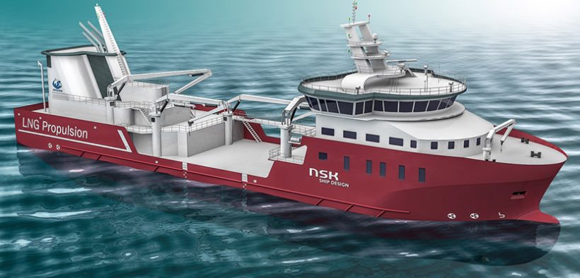 Seawater coolers to LNG-fuelled wellboat