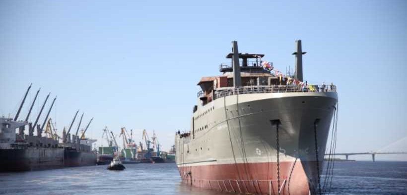 FIRST SUPERTRAWLER FOR RUSSIAN