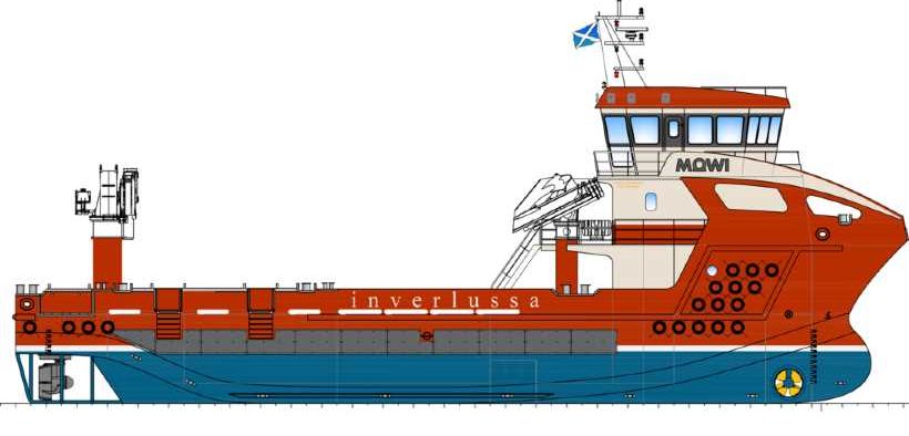 NEW WORK VESSEL FOR MOWI