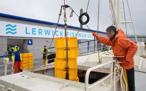 LERWICK'S NEW FISHMARKET OPENS