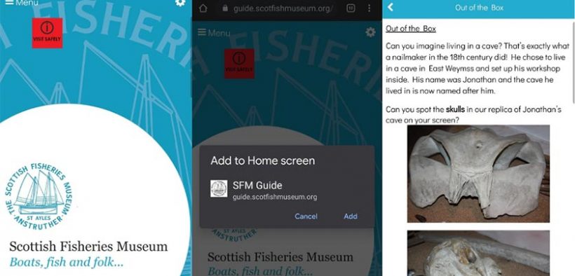 Scottish Museum present Brand New Web App