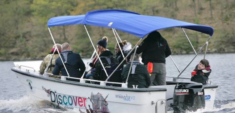 Ladybower Fisheries launches brand new wheelchair accessible boat
