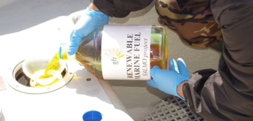 Green Fuels Research demonstrates 100% sustainable marine fuel