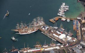 Salmon farmers support Shetland Tall Ships event