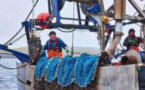 Shetland fishermen feature