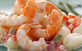LANGOUSTINE WITH GOAT'S CHEESE