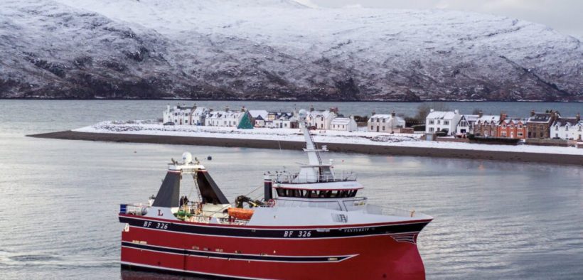 COMPLETION OF NEW FISHING VESSEL FOR SCOTLAND