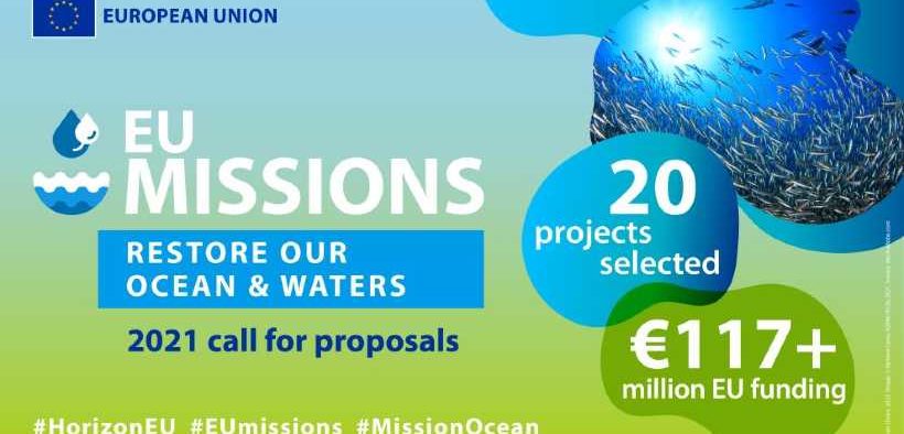 EU ANNOUNCES 20 NEW PROJECTS TO RESTORE OCEANS