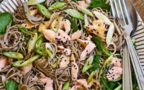 TROUT AND SOBA NOODLE SALAD