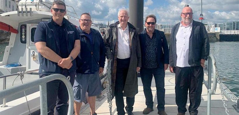 DEFRA Minister Daniel Zeichner Visits Plymouth to Meet Pollack FISP Team