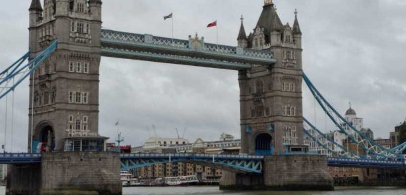 UK FLIES THE RED ENSIGN