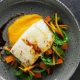 PAN-FRIED COD WITH BUTTERNUT SQUASH