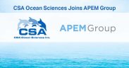 CSA OCEAN SCIENCES JOINS APEM GROUP