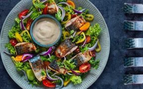 MACKEREL TERIYAKI SALAD