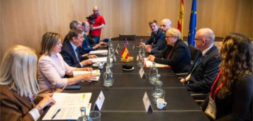 Luis Planas reviews the stability of UK-Spain agri-food trade and fishing