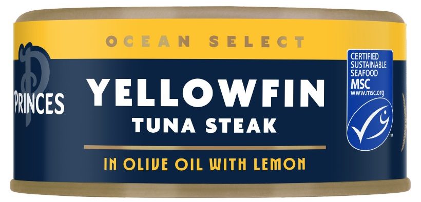 Princes launches New ‘Ocean Select’ MSC-Certified Yellowfin Tuna Steaks