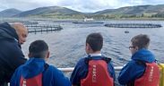 ARGYLL PUPILS GET HANDS-ON TASTE OF SALMON FARMING CAREERS