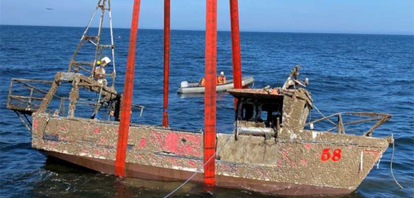 MAIB DONATES WRECK OF NICOLA FAITH