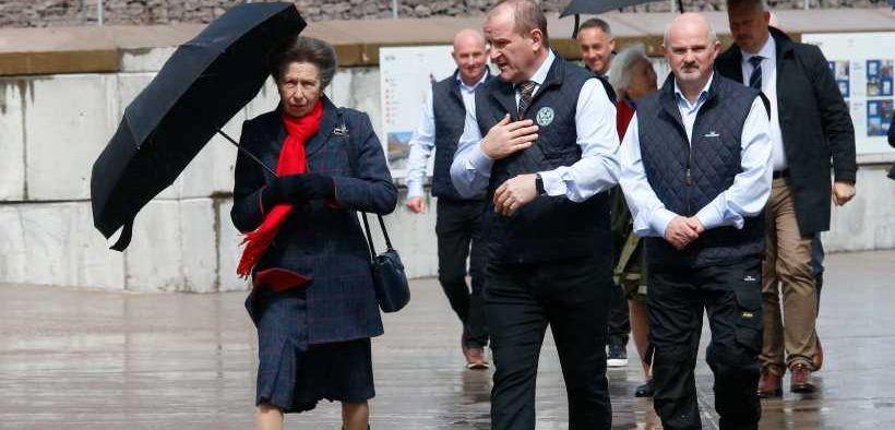 PRINCESS ROYAL OPENS MULTI-MILLION SALMON FACILITY