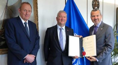 UK SUPPORT IS HUGE STEP FORWARD