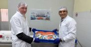 FIRST SHIPMENT OF SCOTTISH SALMON SENT TO INDIA