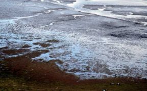 ANCIENT ARCTIC CARBON IS POURING INTO THE SEA