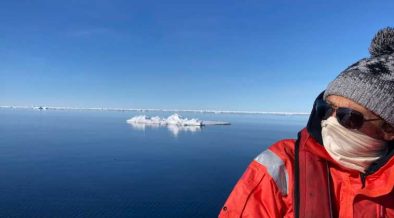 AS ARCTIC SEA ICE MELTS