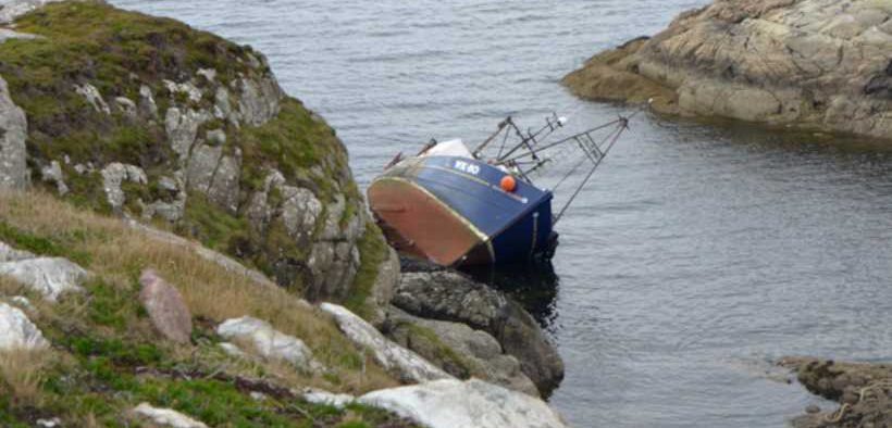 GROUNDING AND SUBSEQUENT LOSS