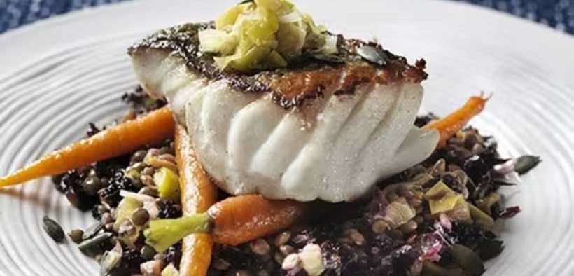 LIGHTLY POACHED COD WITH LEEK BUTTER(1)